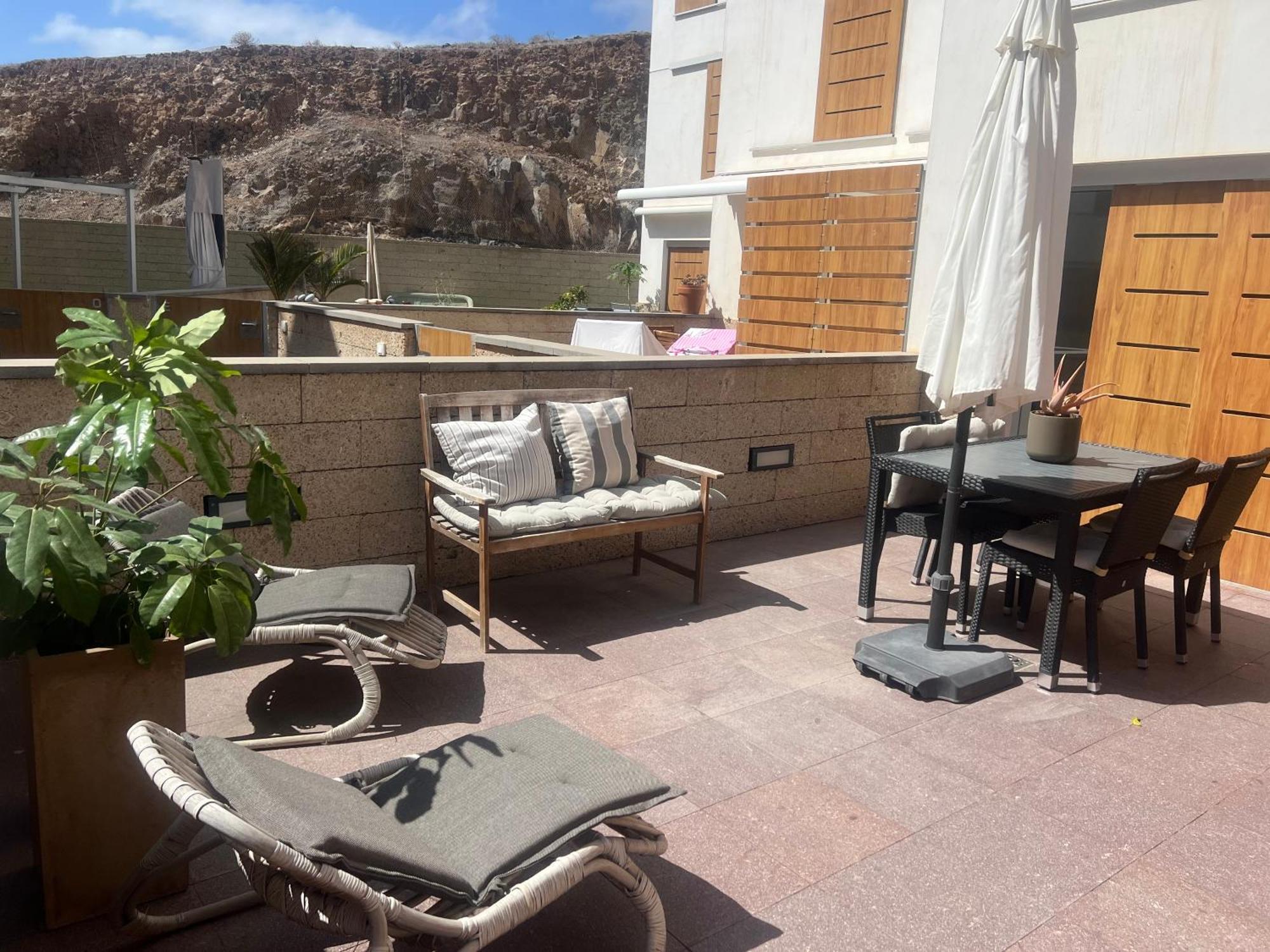 Amazing Duplex On The Beach El Medano  Exterior photo